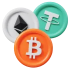 All cryptocurrencies are supported at Crazy King Online Casino